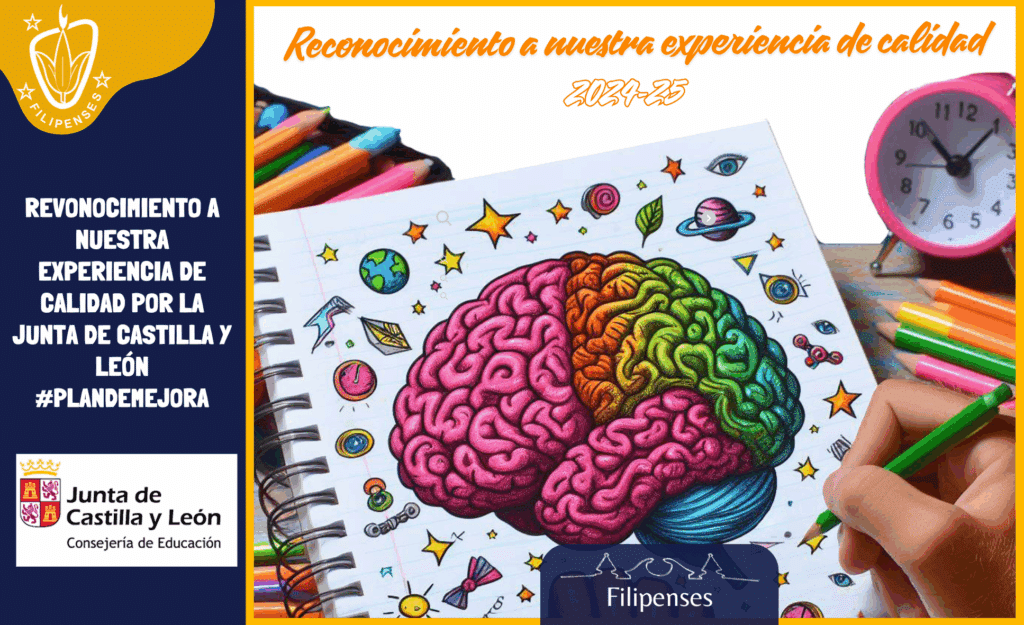 Reconocimiento a la experiencia de calidad del Colegio Filipense Blanca de Castilla de Palencia por la Junta de Castilla y León