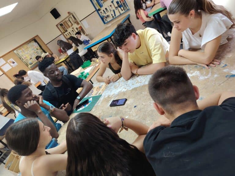 Los alumnos de 1º de bachillerato del Colegio Filipense Blanca de Castilla conocen África