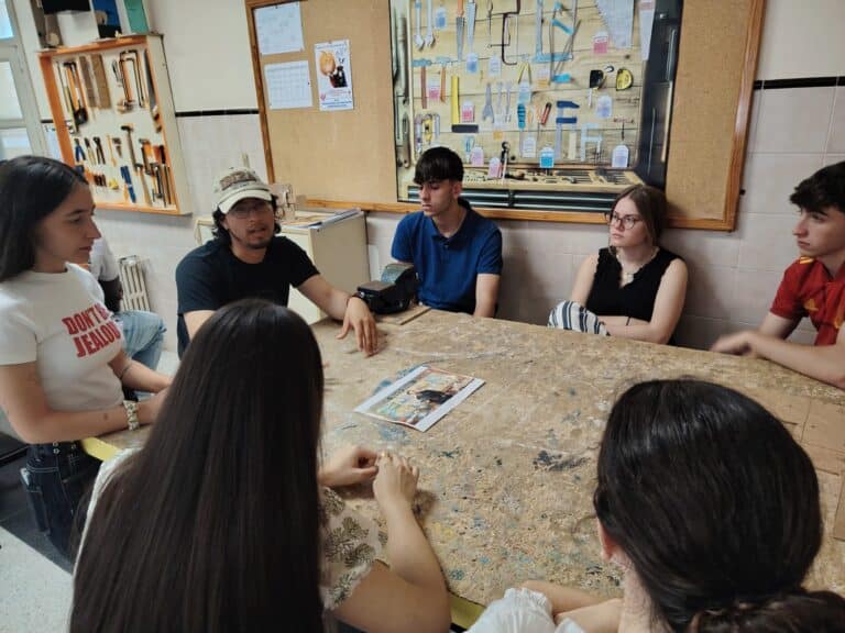 Los alumnos de 1º de bachillerato del Colegio Filipense Blanca de Castilla conocen África