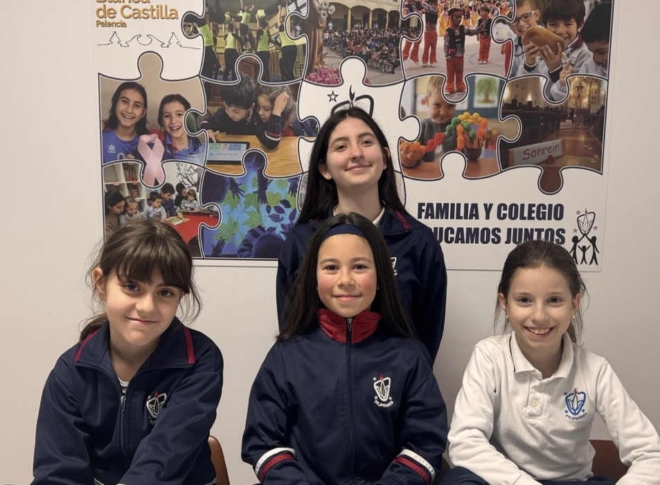 Alumnas del Colegio Filipense Blanca de Castilla finalistas en la XVIII edición de los premios de narración deportiva que organiza la Diputación de Palencia