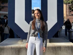 La alumna Irene Gómez de 2º de bachillerato del Colegio Filipense Blanca de Castilla finalista Becas Europa