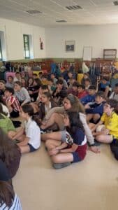 Alumnos de 1º ESO del colegio Filipense Blanca de Castilla de inmersión lingüística