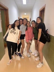 Alumnos de 1º ESO del colegio Filipense Blanca de Castilla de inmersión lingüística