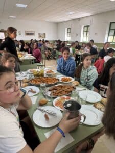 Alumnos de 1º ESO del colegio Filipense Blanca de Castilla de inmersión lingüística