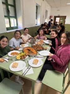 Alumnos de 1º ESO del colegio Filipense Blanca de Castilla de inmersión lingüística