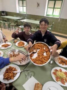 Alumnos de 1º ESO del colegio Filipense Blanca de Castilla de inmersión lingüística
