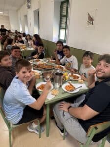 Alumnos de 1º ESO del colegio Filipense Blanca de Castilla de inmersión lingüística