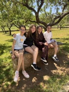 Alumnos de 1º ESO del colegio Filipense Blanca de Castilla de inmersión lingüística