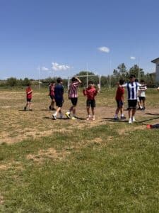 Alumnos de 1º ESO del colegio Filipense Blanca de Castilla de inmersión lingüística