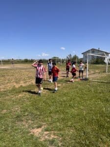 Alumnos de 1º ESO del colegio Filipense Blanca de Castilla de inmersión lingüística