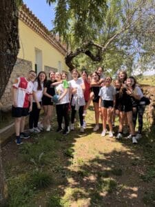 Alumnos de 1º ESO del colegio Filipense Blanca de Castilla de inmersión lingüística