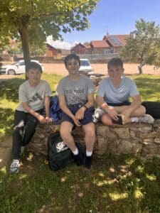 Alumnos de 1º ESO del colegio Filipense Blanca de Castilla de inmersión lingüística