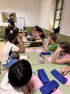 Alumnos de 1º ESO del colegio Filipense Blanca de Castilla de inmersión lingüística