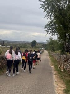 Alumnos de 1º ESO del colegio Filipense Blanca de Castilla de inmersión lingüística