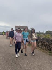 Alumnos de 1º ESO del colegio Filipense Blanca de Castilla de inmersión lingüística