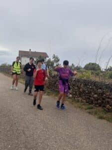 Alumnos de 1º ESO del colegio Filipense Blanca de Castilla de inmersión lingüística