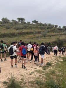 Alumnos de 1º ESO del colegio Filipense Blanca de Castilla de inmersión lingüística