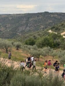 Alumnos de 1º ESO del colegio Filipense Blanca de Castilla de inmersión lingüística