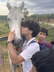 Alumnos de 1º ESO del colegio Filipense Blanca de Castilla de inmersión lingüística