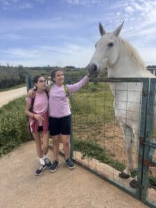 Alumnos de 1º ESO del colegio Filipense Blanca de Castilla de inmersión lingüística