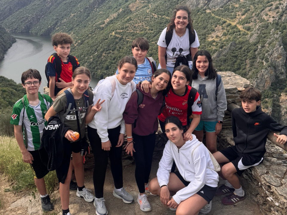 Alumnos de 1º ESO del colegio Filipense Blanca de Castilla de inmersión lingüística