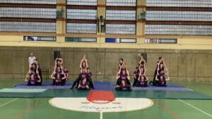 XVI muestra de acrosport del Colegio Filipense Blanca de Castilla de Palencia