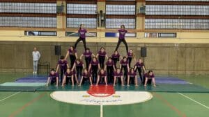 XVI muestra de acrosport del Colegio Filipense Blanca de Castilla de Palencia