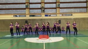 XVI muestra de acrosport del Colegio Filipense Blanca de Castilla de Palencia