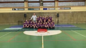 XVI muestra de acrosport del Colegio Filipense Blanca de Castilla de Palencia