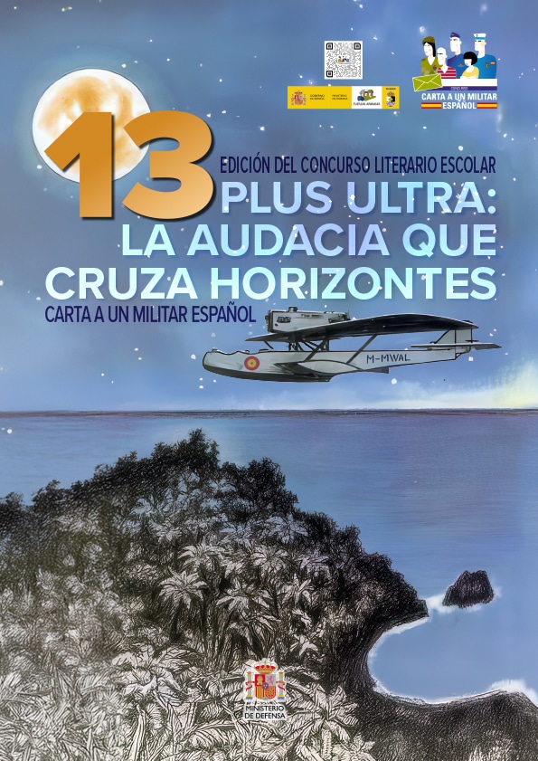 Miguel Álvarez de 1º de bachillerato del Colegio Filipense Blanca de Castilla vencedor del concurso Cartas a un militar